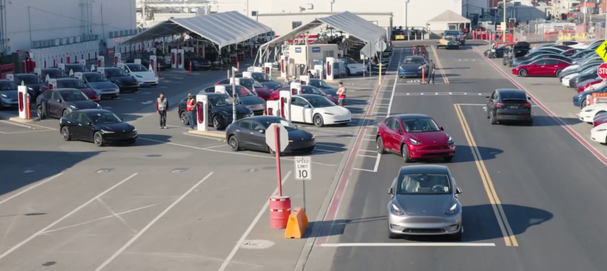 Technology: Teslas Now Drive Themselves From The Factory To Their Designated Loading Dock Lanes Unsupervised
