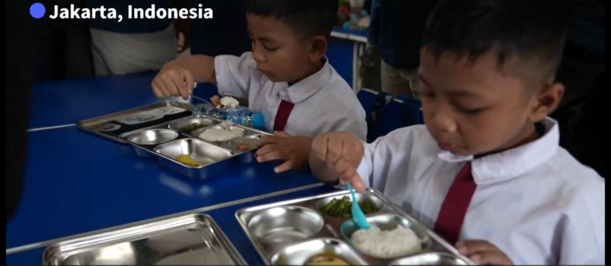 Indonesia Government Launches $4.3 Billion Free Meal Programme to Combat Malnutrition, Experts Doubt Long Term Sustainability.