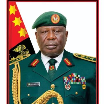 Nigerians looking up to army to make Nigeria safer – COAS11th February 2025