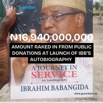 God punish poverty! IBB Releases Memoir, ‘A Journey in Service’, Today