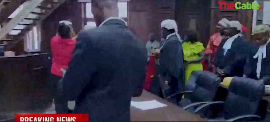 Video: Court Adjourns Nnamdi Kanu’s Trial Indefinitely, “Why Is It When It Comes To My Case, They Turn The Law Upside Down”? Kanu Rages