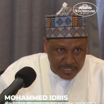 Minister Of Information And National Orientation Speaks Of Ongoing Reforms Being Implemented In A Meeting With Nigerians Living In Ethiopia.