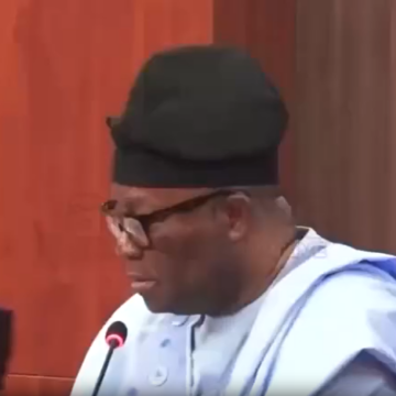 Drama in Senate as President of the Senate As Senator Godswill Akpabio Orders The Senator representing Kogi central, Natasha Akpoti Out of the Chamber.