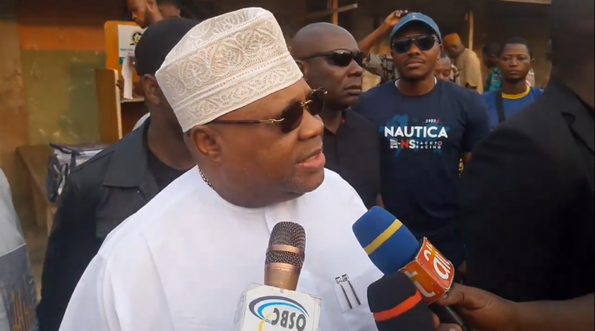 Video: “Osun State Is A Very Peaceful State And It Will Stay Like That” Governor Adeleke Confirms Peaceful Ongoing Electoral Processes. 