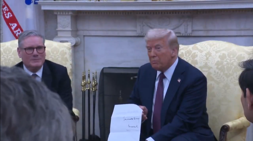 U.S. President Trump Receives An Invitation From King Charles III For A Second State Visit To The UK.