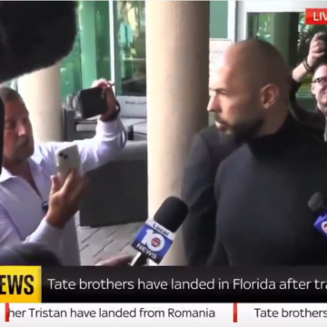 image Trump Insists He Knows Nothing Of The Tate Brothers Arrival In The U.S., P.M Starmer Says Human Trafficking Is A Security Risk, Promises To Catch Up With The Case.