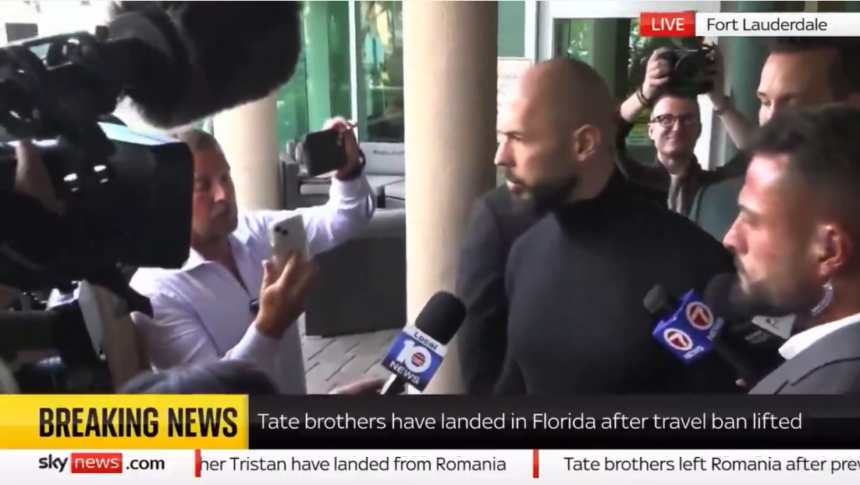 Trump Insists He Knows Nothing Of The Tate Brothers Arrival In The U.S., P.M Starmer Says Human Trafficking Is A Security Risk, Promises To Catch Up With The Case.