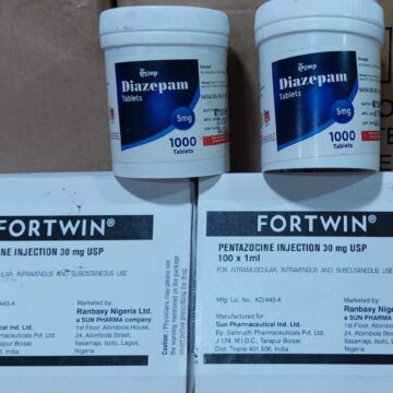 naf Photo And Videos: NAFDAC Wage War Against Counterfeit And Expired Drugs, Uncovers Vaccines Stored In Toilets At Idumota Lagos.