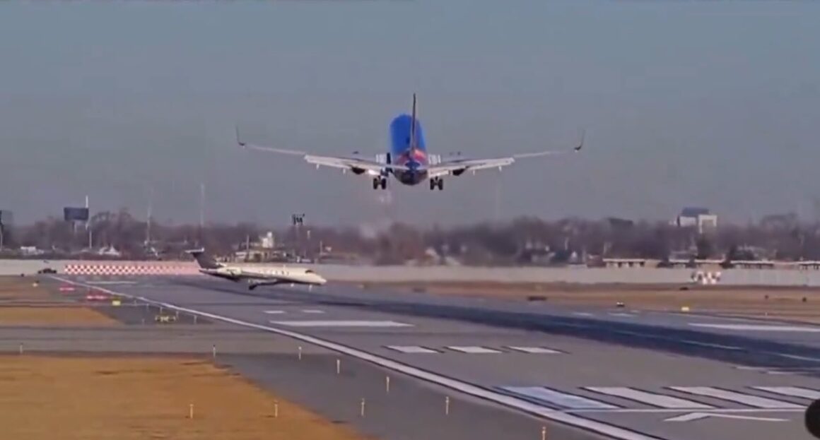 Video: Two Planes Almost Collided On The Runway At Chicago’s Midway Airport.