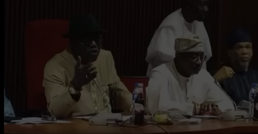 Senator Onyekachi Nwebonyi Shouts Down Oby Ezekwesili During Hearing Of Senator Natasha’s Sexual Harassment Allegation