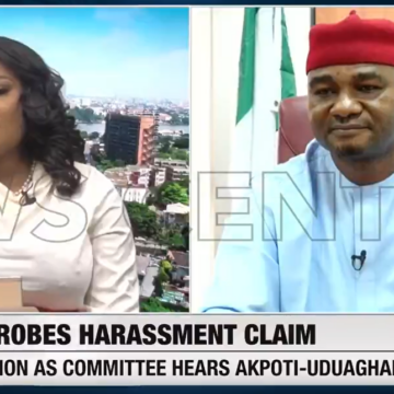 {84EBA26F-7743-48B7-8AD9-8811F3BBE2BB} Video: “What Is Wrong With This Young Lady, Does She Think That She Is The Most Beautiful Woman On Earth?” – Senator Peter Nwaebonyi Refers To Natasha Akpoti-Uduaghan In Sexual Harassment Allegation