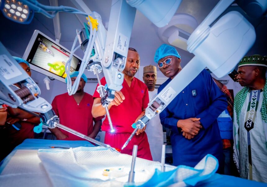 Sanwo-Olu Visits The Prostate Clinic, The First Centre In Nigeria And West Africa Offering Robotic And Laparoscopic Surgery For Prostate Cancer