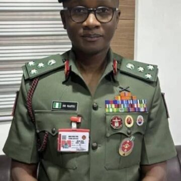 President Bola Ahmed Tinubu Appointed Brigadier -General Nafiu Olakunle ,DG NYSC
