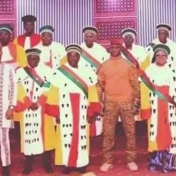 Ibrahim Traore Burkina Faso Military President who promised to change Lawyers and Judges apparel from European appearance to pure African appearance finally accomplished his goal.