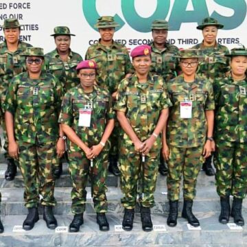 A TRIBUTE TO THE WOMEN OF THE NIGERIAN ARMY ON INTERNATIONAL WOMEN’S DAY 2025,8 March 2025
