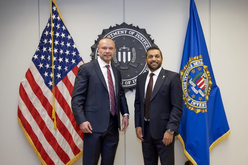 U.S. Swears In Dan Bongino As New FBI Deputy Director