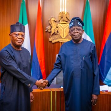 Photo News: Tinubu Swears In Rivers Administrator