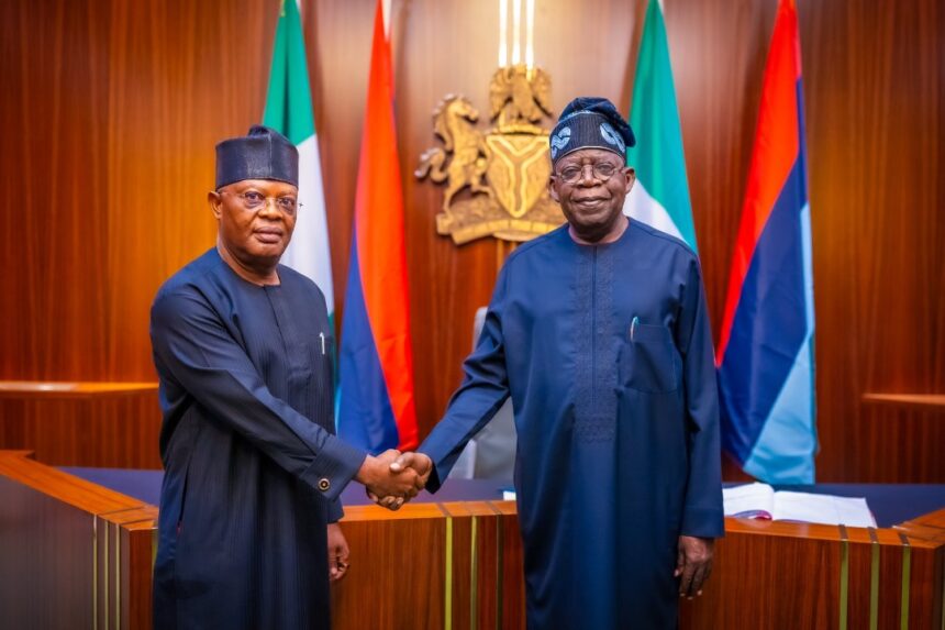 Photo News: Tinubu Swears In Rivers Administrator
