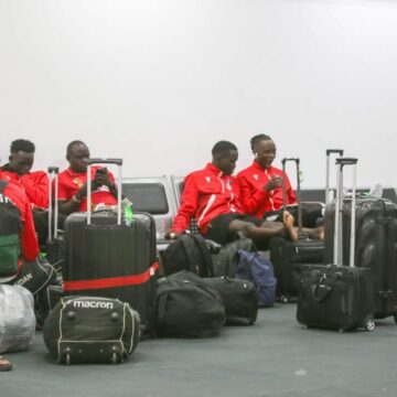 Photo News: South Sudan National Team Stranded At Libya Airport For Over Three Hours