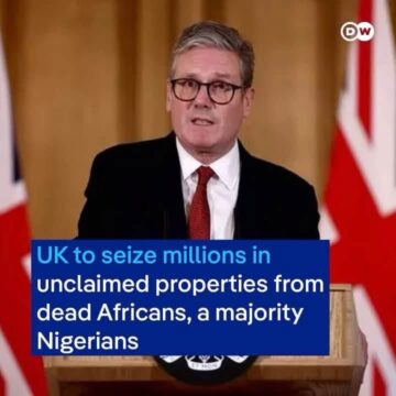 The United Kingdom government has released an updated list naming Nigerians who passed away in the UK and left behind unclaimed estates