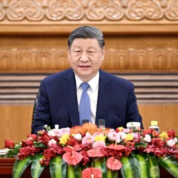 Photos: President Xi Jinping Met With Representatives Of The International Business Community In Beijing On Friday.