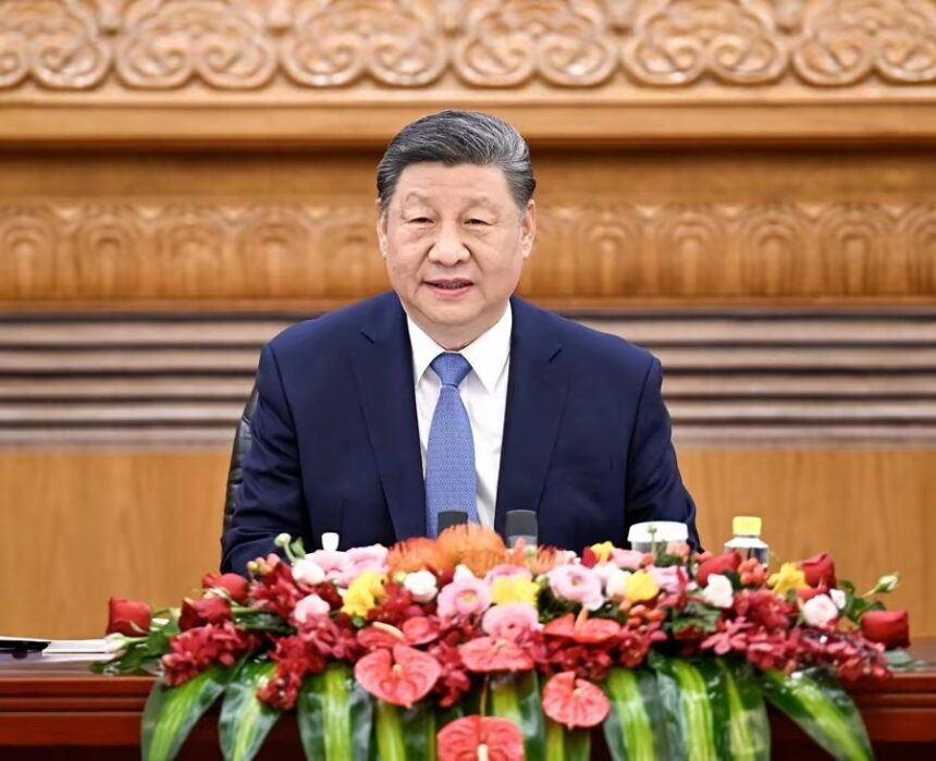 Photos: President Xi Jinping Met With Representatives Of The International Business Community In Beijing On Friday.