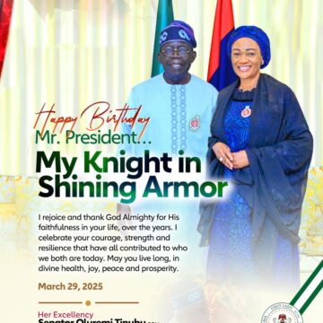WhatsApp Image 2025-03-29 at 11.07.54_3ec74d9c “Happy Birthday Mr. President…My Knight In Shining Armor” First Lady Of Nigeria Senator Oluremi Tinubu PBAT’s Birthday