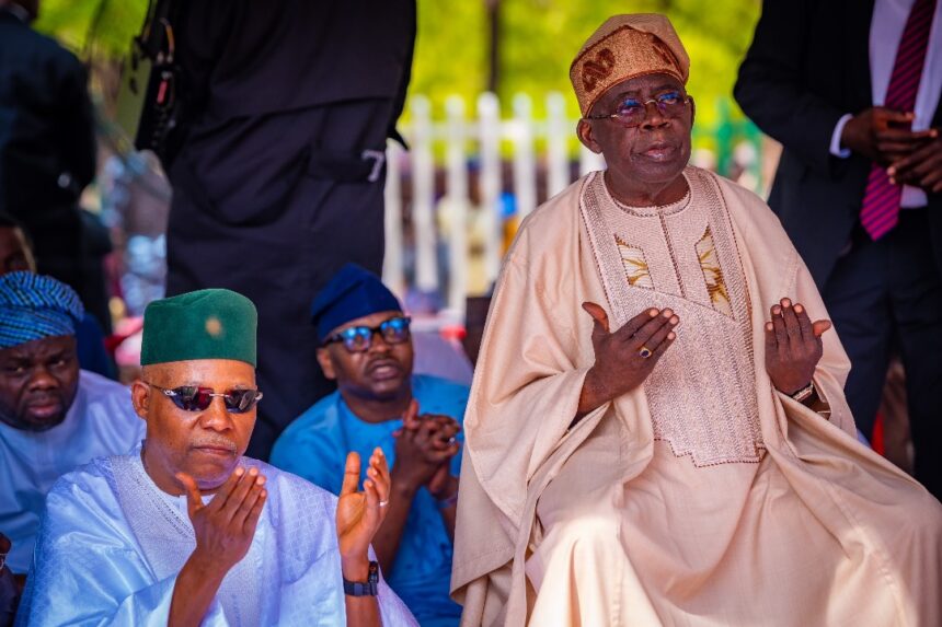 President Tinubu Celebrate Eid Mubarak With Muslim Faithful