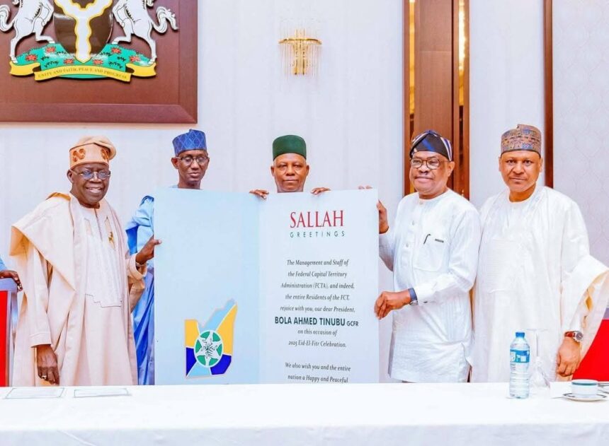 Photos: FCT Minister Nyesom Wike Lead Community Leaders To Pay Homage To PBAT