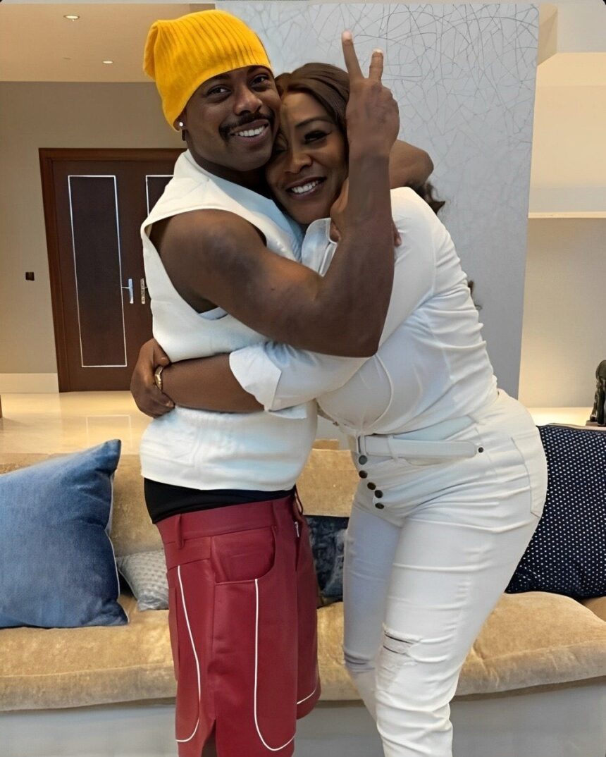 Photo: Afrobeat Musician Asake And His Mom