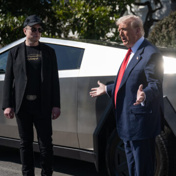 Photos And Video News: Telsa To Double Vehicle Production In The U.S. Within Two Years, Trump Shows Musk At The White House