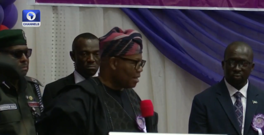 “Look At These Beautiful Women; They Come Across Me All The Time. Have I Ever Harassed Any Of You, Or Is The Person Thinking You Are Not Beautiful?” – Sen. Godswill Akpabio Speaks On Senator Natasha Akpoti-Uduaghan