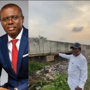 Deteriorating Bridge in Amuwo Odofin Poses Risk as Foundation Erodes, Used for Block Storage8 February 2025