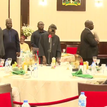 President Bola Tinubu Hosts Governors, Federal Executive Council (FEC) Members, And Other Dignitaries For Iftar At The State House On Monday