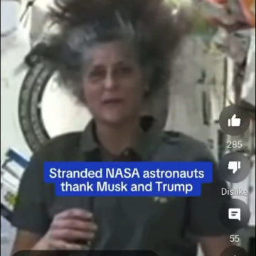 SpaceX Dragon Ship Arrives At The Space Station To Bring Home Stranded NASA Astronauts.