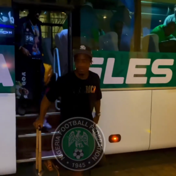  Super Eagles Officials, Osimhen, Onyemaechi, Others Arrives Kigali Early For Qualifiers