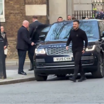 image Ukrainian President Zelensky Meets With United Kingdom Prime Minister Keir Starmer