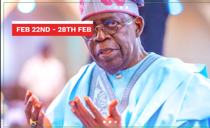 President Bola Ahmed Tinubu’s Week Defined By Strategic Action And National Progress.