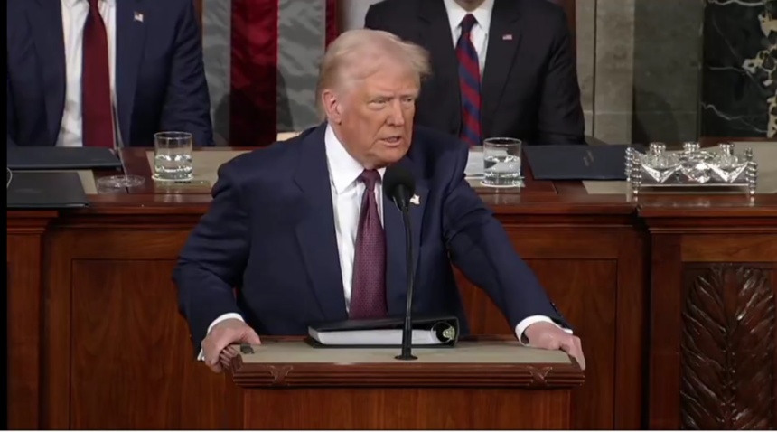 President Trump Trolls The Democrats’ Disposition During His Speech, Says There’s Nothing He Could Do To Make Them Cheer For America