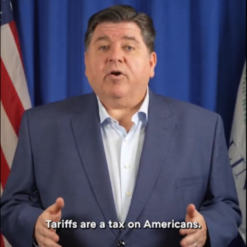 image “Donald Trump Is Lying To You,” – Democratic Governor JB Pritzker Says About The Hardship Tariff Will Impose On Citizens.