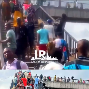 Oshodi Pedestrian Bridge Now Free as Lagos State Government Arrests Hoodlums Extorting Pedestrians