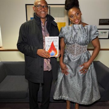 obichi Peter Obi Attends Chimamanda Adichie’s Book Launch, ‘Dream Count’, At The Southbank Centre’s Royal Festival Hall In London.