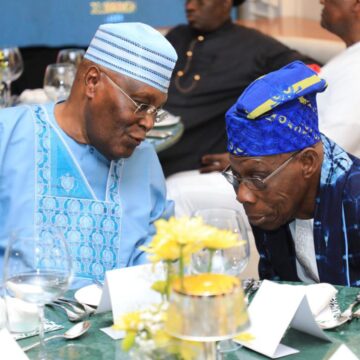obj.. Photos and videos: At Former President Olusegun Obasanjo’s 88 Birthday dinner in The Delborough Lagos