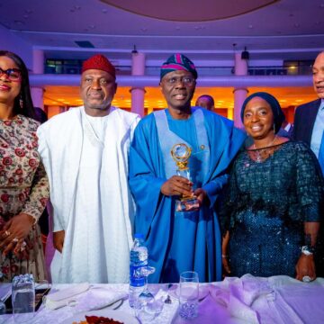 Photo News: Sanwo-Olu Receives Silverbird Governor Of The Year, Attribute It To Lagos State Residence Support For His Visions And Initiatives