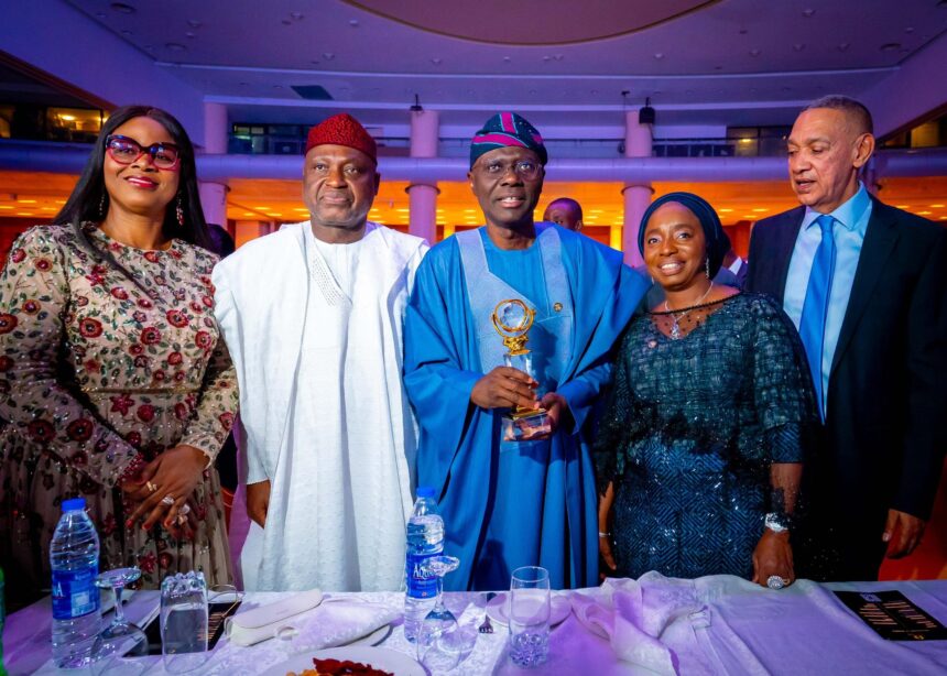 Photo News: Sanwo-Olu Receives Silverbird Governor Of The Year, Attribute It To Lagos State Residence Support For His Visions And Initiatives