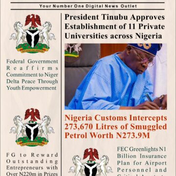 President Tinubu Headline Stories