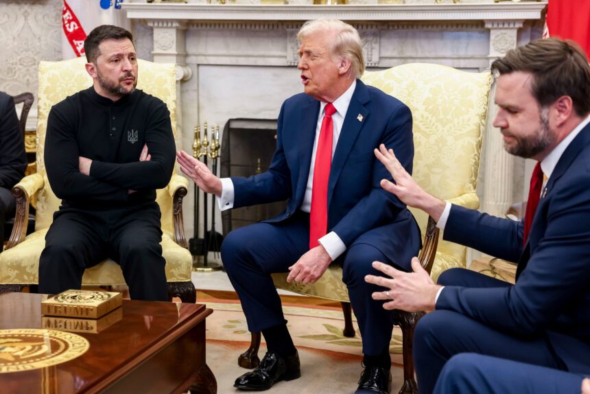 “You Should Be Thankful, If You Didn’t Have US Military Equipment, The War Would Have Been Over In 2 Weeks”. Trump To Zelensky,