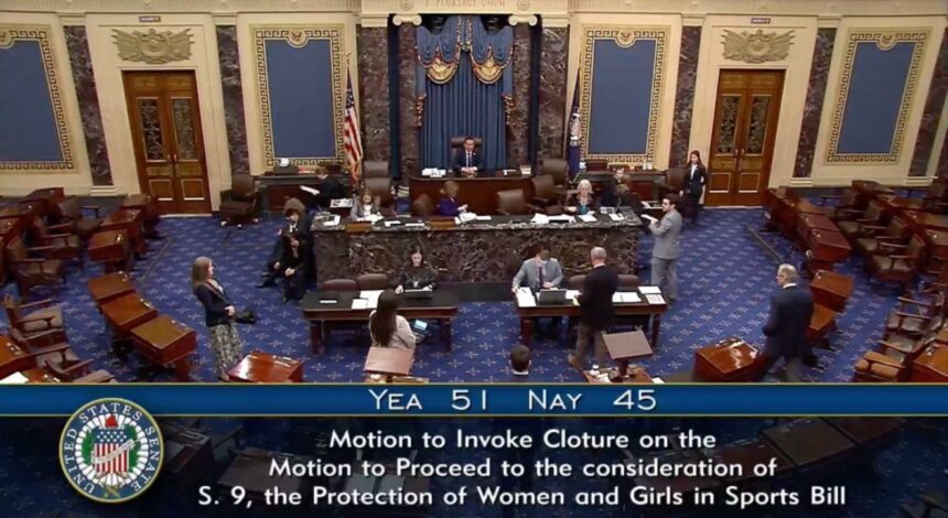 Democrat Senators Voted Against Keeping Men Out Of Women’s Sports.