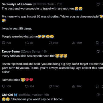 Twitter: If You Like Form Posh, Your Nigerian Mother Will Take It Down A Peg