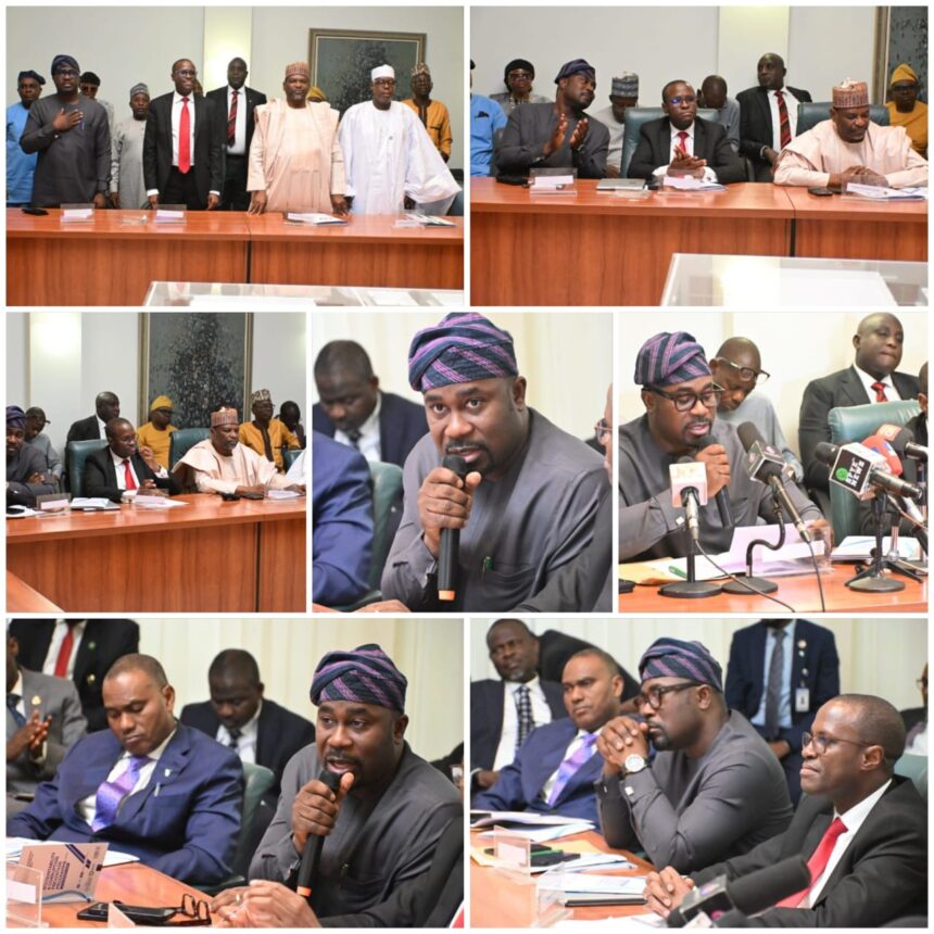 Earlier today, Hon. (Prince) Kayode Moshood Akiolu, the Chairman of the House Committee on Anti-corruption at the Federal House of Representatives joined Dr. Musa Adamu Aliyu, SAN, the Chairman of the Independent Corrupt Practices